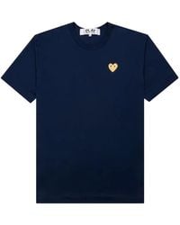 COMME DES GARÇONS PLAY - U T-Shirt Emblem Knit - Lyst