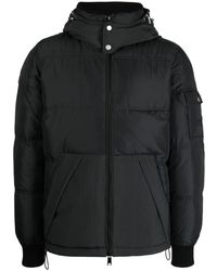 Alpha Tauri - Hooded Padded Jacket - Lyst