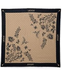 Joop! - Écharpe Frangée Adalia À Fleurs - Lyst
