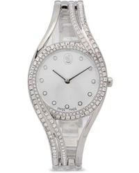 Swarovski - Steel Crystal バゲット 32mm腕時計 - Lyst