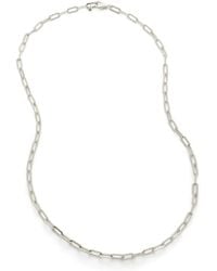 Monica Vinader - Recycled Sterling- Paperclip-Chain Necklace - Lyst