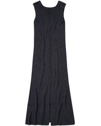 Closed - Sleeveless Knitted Maxi Dress - Lyst