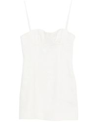 SIR. - Abito Corto Con Spalline E Ricamo - Lyst