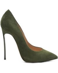 Casadei - Blade Suede Pumps - Lyst