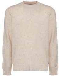MC2 Saint Barth - Regent Wool Blend Donegal Knit Crewneck - Lyst