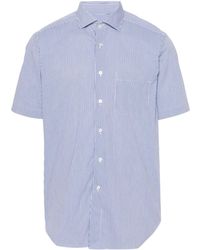 Xacus - Camicia A Righe - Lyst