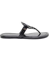 Tory Burch - Miller Patent Sandals - Lyst