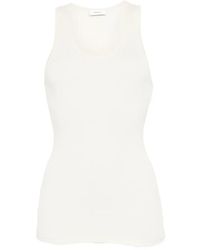 Wardrobe NYC - Geribbelde Tanktop - Lyst