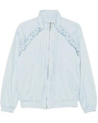 ShuShu/Tong - Ruffled Crinkle-Effect Jacket - Lyst