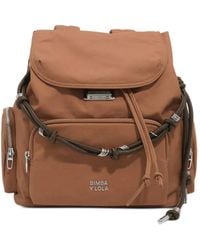 Bimba Y Lola - Large Light Cotton Pocket Backpack - Lyst
