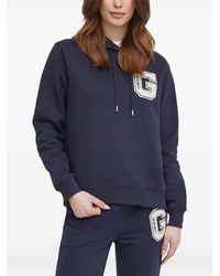 GANT - Sudadera con capucha y logo - Lyst