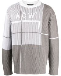A_COLD_WALL* - Grid Crew-neck Jumper - Lyst
