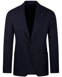 Lardini - Single-Breasted Blazer - Lyst