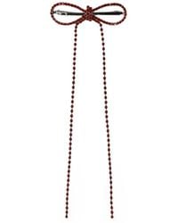 YELLOWSWALLOW - Crystal-Embellished Bow Hair Clip - Lyst