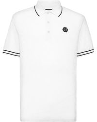Philipp Plein - Polo À Motif Monogrammé En Jacquard - Lyst