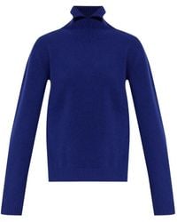 Jil Sander - Pullover Mit Geripptem Kragen - Lyst