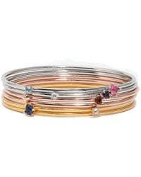 Bimba Y Lola - Crystal Bracelet (Set Of Six) - Lyst
