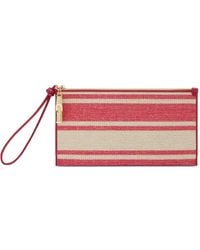 Furla - Iride Striped Clutch Bag - Lyst
