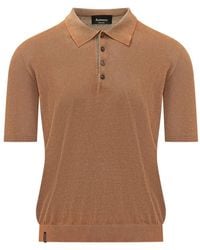 AROVESCIO - Short-Sleeve Polo Shirt - Lyst