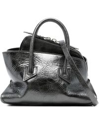 The Attico - Sac Cabas En Cuir - Lyst