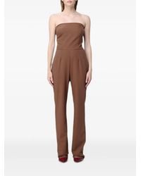 Mar De Margaritas - Strapless Darted Jumpsuit - Lyst