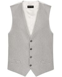 L.B.M. 1911 - Lubiam Textured V-Neck Waistcoat - Lyst