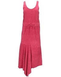 Tom Ford - Drawstring Asymmetric Midi Dress - Lyst