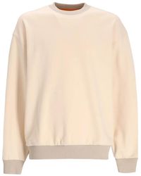 BOSS - Cotton Crew-Neck Sweatshirt - Lyst