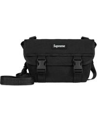 Supreme - Mini Logo-Patch Messenger Bag - Lyst