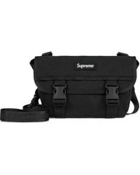 Supreme - Mini Kuriertasche mit Logo-Patch - Lyst