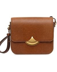 Sessun - Diviluz Lizard-Effect Leather Shoulder Bag - Lyst