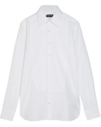 Tom Ford - Optical Plain Button-Up Shirt - Lyst