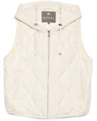 N.Peal Cashmere - フーデッド パデッドベスト - Lyst