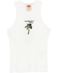 FARM Rio - Embroidered Tank Top - Lyst