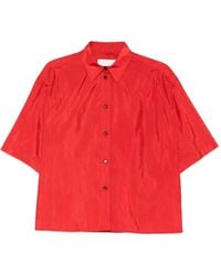 Jil Sander - Button-Up Short-Sleeve Shirt - Lyst