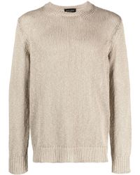 Roberto Collina - High Neck Knitted Top - Lyst