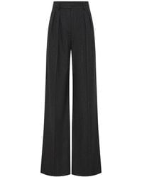 Rebecca Vallance - Harri Pinstripe Pleated Trousers - Lyst