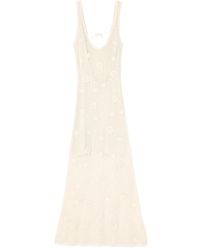 Sandro - Gestricktes Maxikleid - Lyst