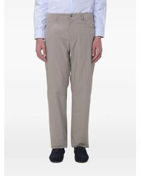 Emporio Armani - J76 Straight-Fit, Technical-Cotton Five-Pocket Trousers - Lyst