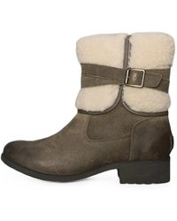 UGG - Blayre Iii Buckle-Fastening Ankle Boots - Lyst