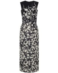 Adam Lippes - Ophelia Floral-Jacquard Dress - Lyst