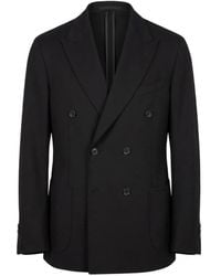 Daniele Alessandrini - Double-Breasted Peak-Lapels Blazer - Lyst