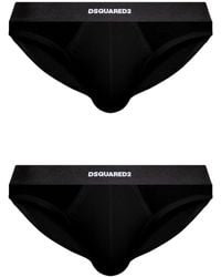 DSquared² - Slip Met Logo-Jacquard - Lyst