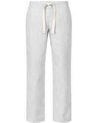 Marané - Ignacio Drawstring Linen Trousers - Lyst