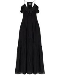 Isabel Marant - Abito vasma in voile di cotone - Lyst