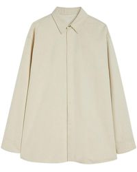 Jil Sander - Logo-Patch Denim Shirt - Lyst