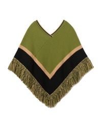 La DoubleJ - Embroidered Fringed Dreamcatcher Poncho - Lyst