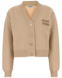 Miu Miu - Cardigan Aus Kaschmir - Lyst