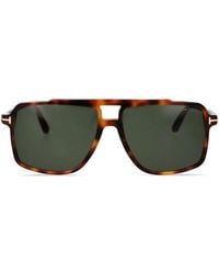 Tom Ford - Kemp Geometric-Frame Sunglasses - Lyst
