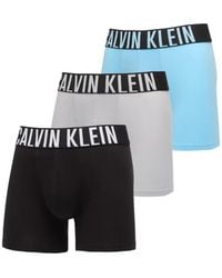 Calvin Klein - Logo-Detail Boxers (Set Of Three) - Lyst